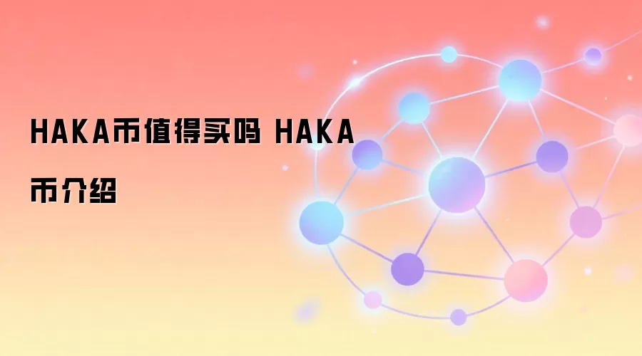 HAKA币值得买吗 HAKA币介绍