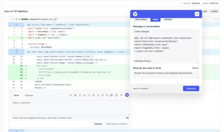 Yooz - ChatGPT Copilot, Free AI Assistant : 在浏览网页时使用ChatGPT