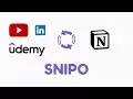 Video Notes to Notion & AI Flashcard by Snipo : 直接将YouTube视频的笔记保存到Notion，生成AI记忆卡片