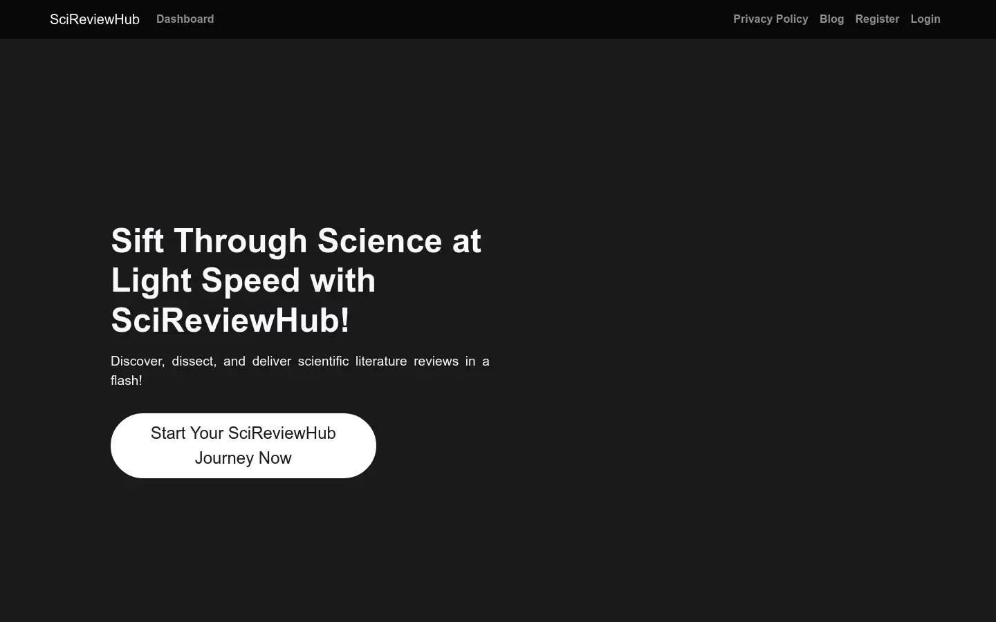 SciReviewHub : 利用AI加速科学写作和文献综述的工具