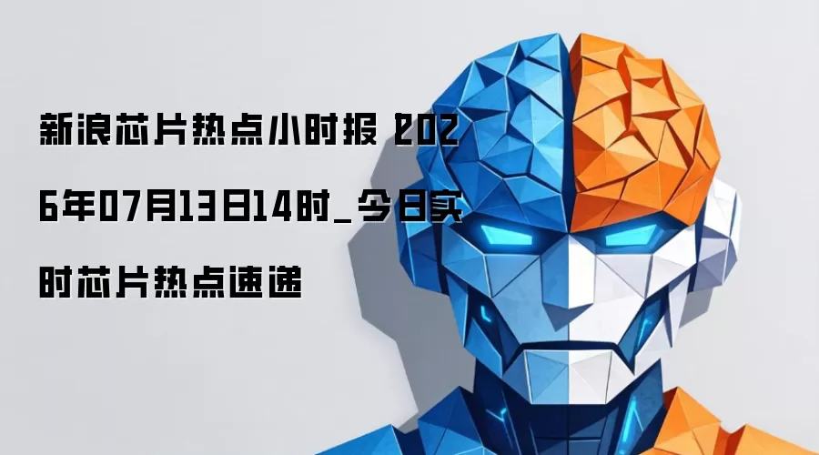 新浪芯片热点小时报丨2026年07月13日14时_今日实时芯片热点速递
