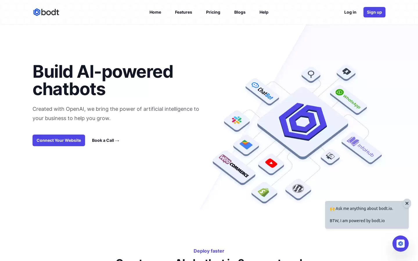 Bodt.io : 打造个性化AI聊天机器人的无代码平台