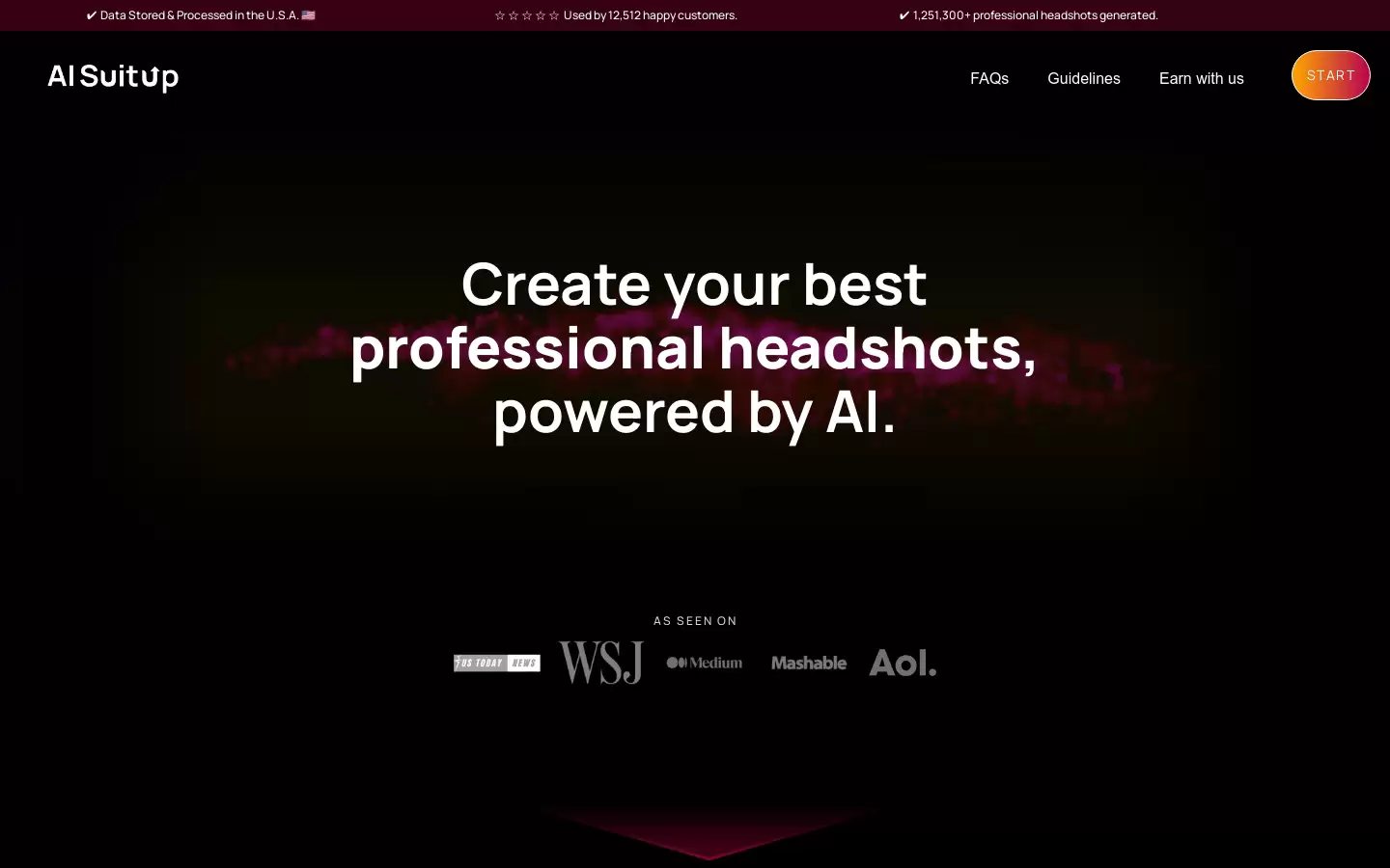 AI SuitUp : 生成AI头像，让你的职业形象更上一层楼