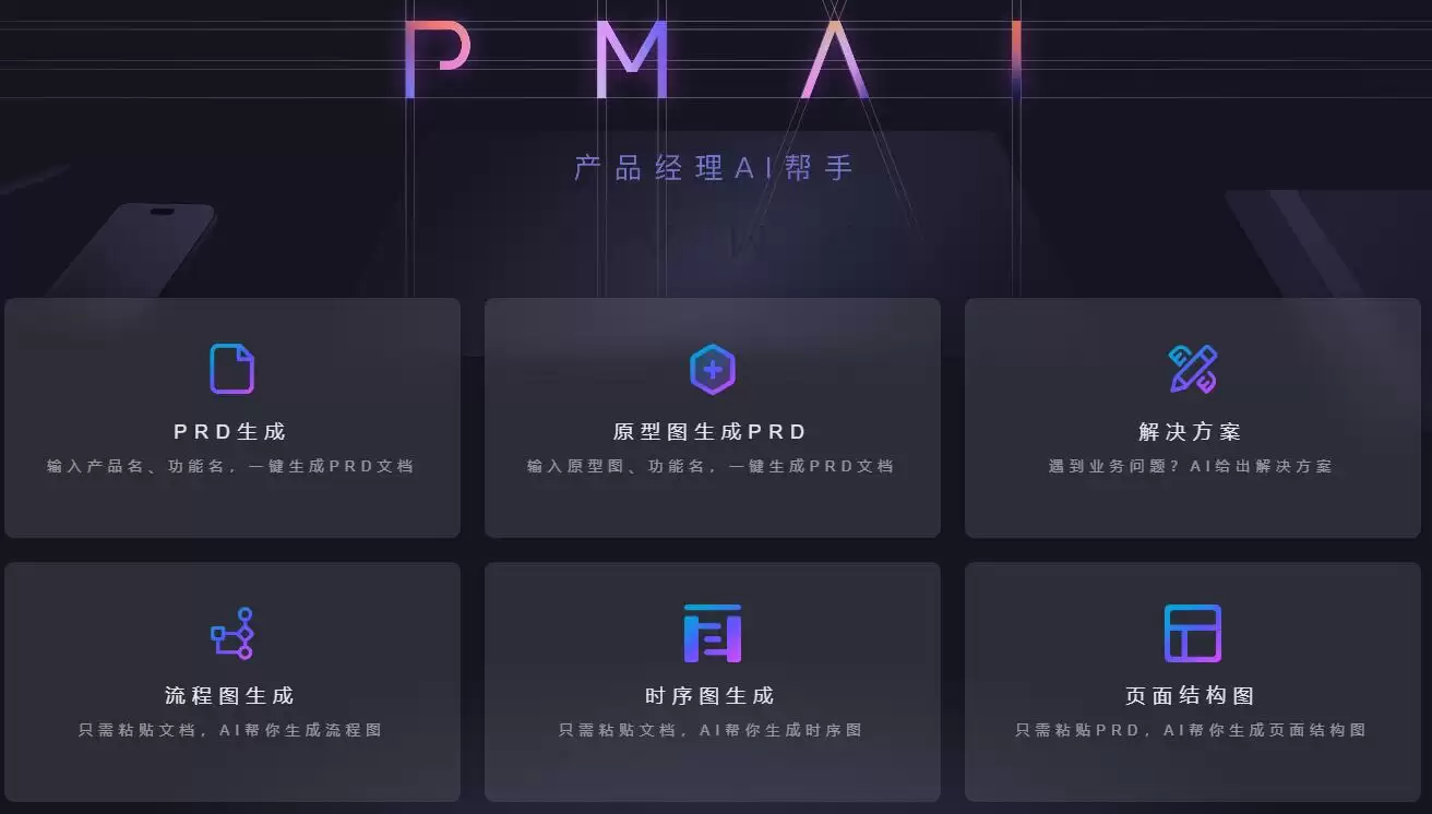 PMAI : 一键生成PRD文档，提高产品需求文档的效率