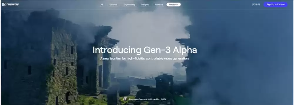 Runway正式发布全新Gen3模型,AI视频的王,它回来了。