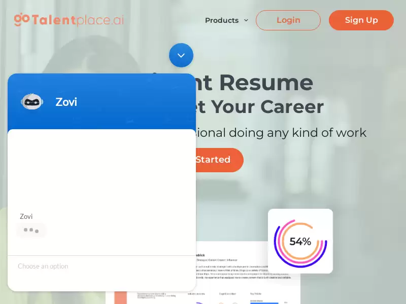 Talentplace.ai : 智能简历生成器
