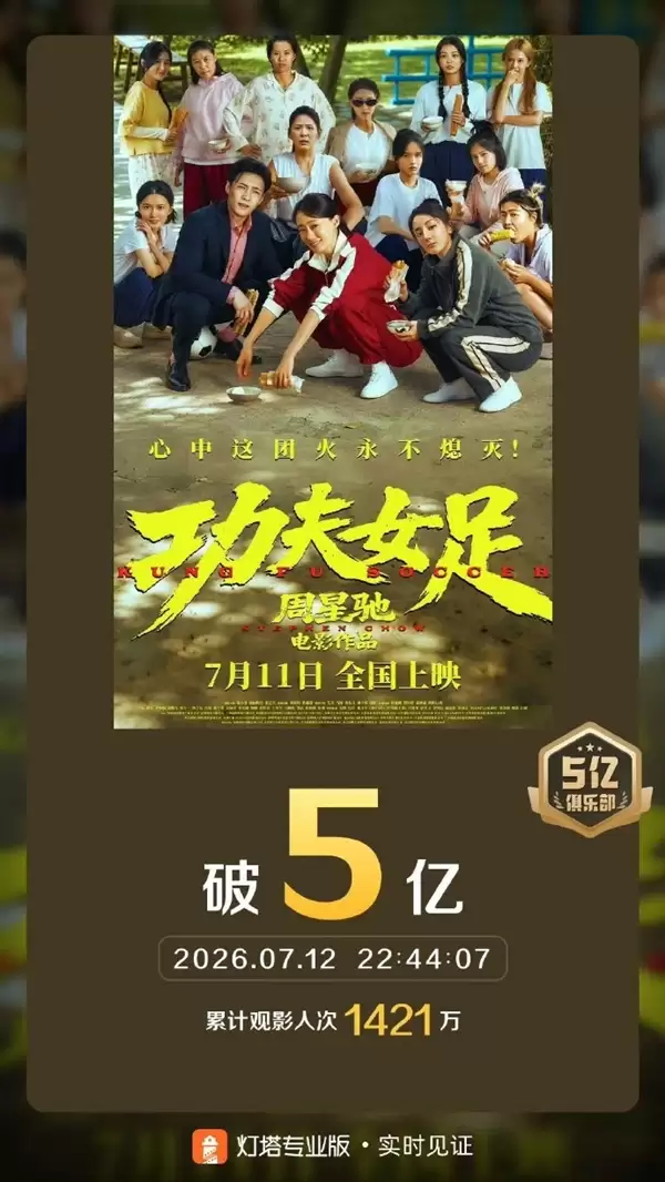 《功夫女足》路演惊现至尊宝！星爷现场追忆早年拍摄细节