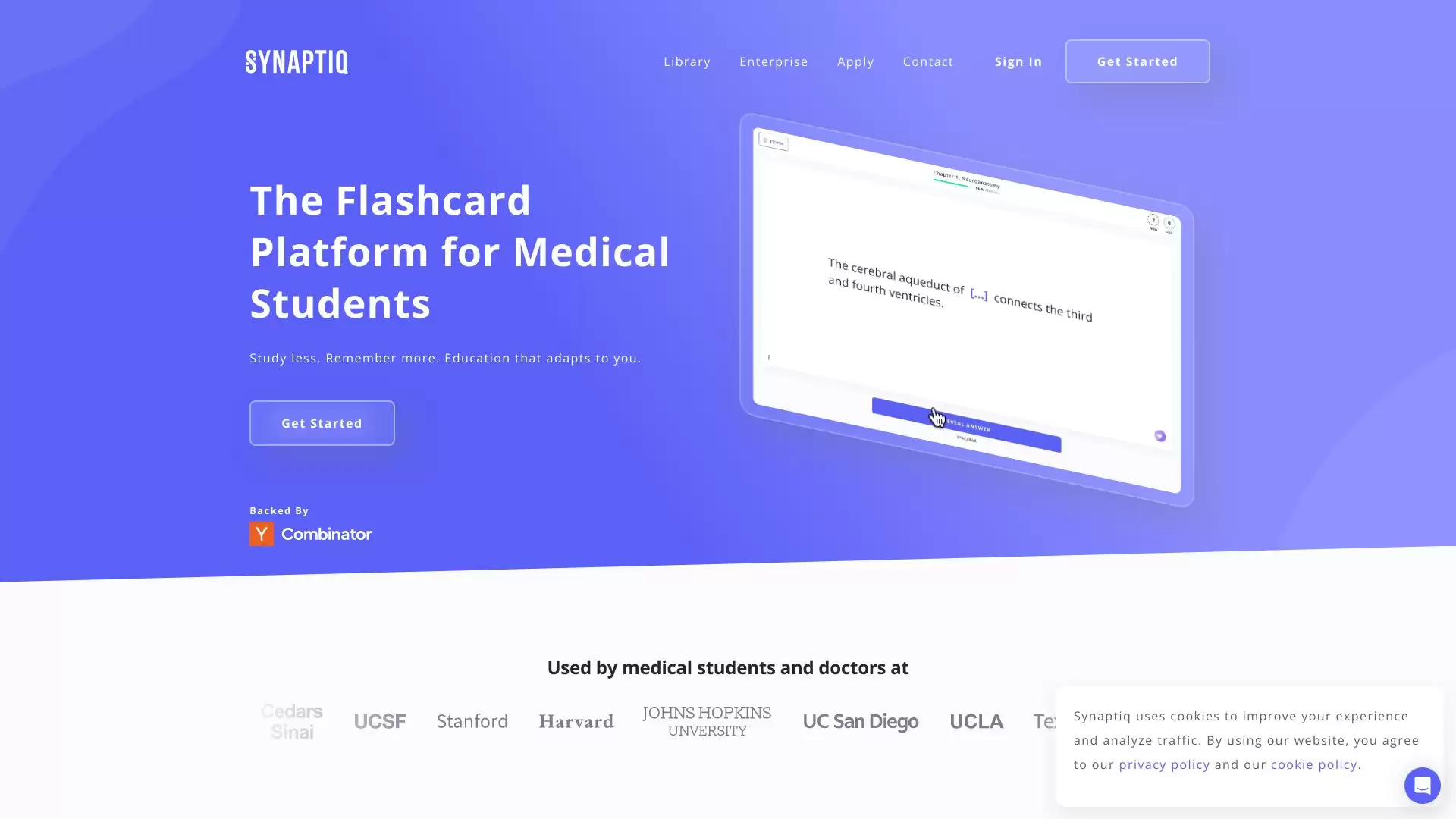 Synaptiq : 医学生最爱的闪卡学习平台
