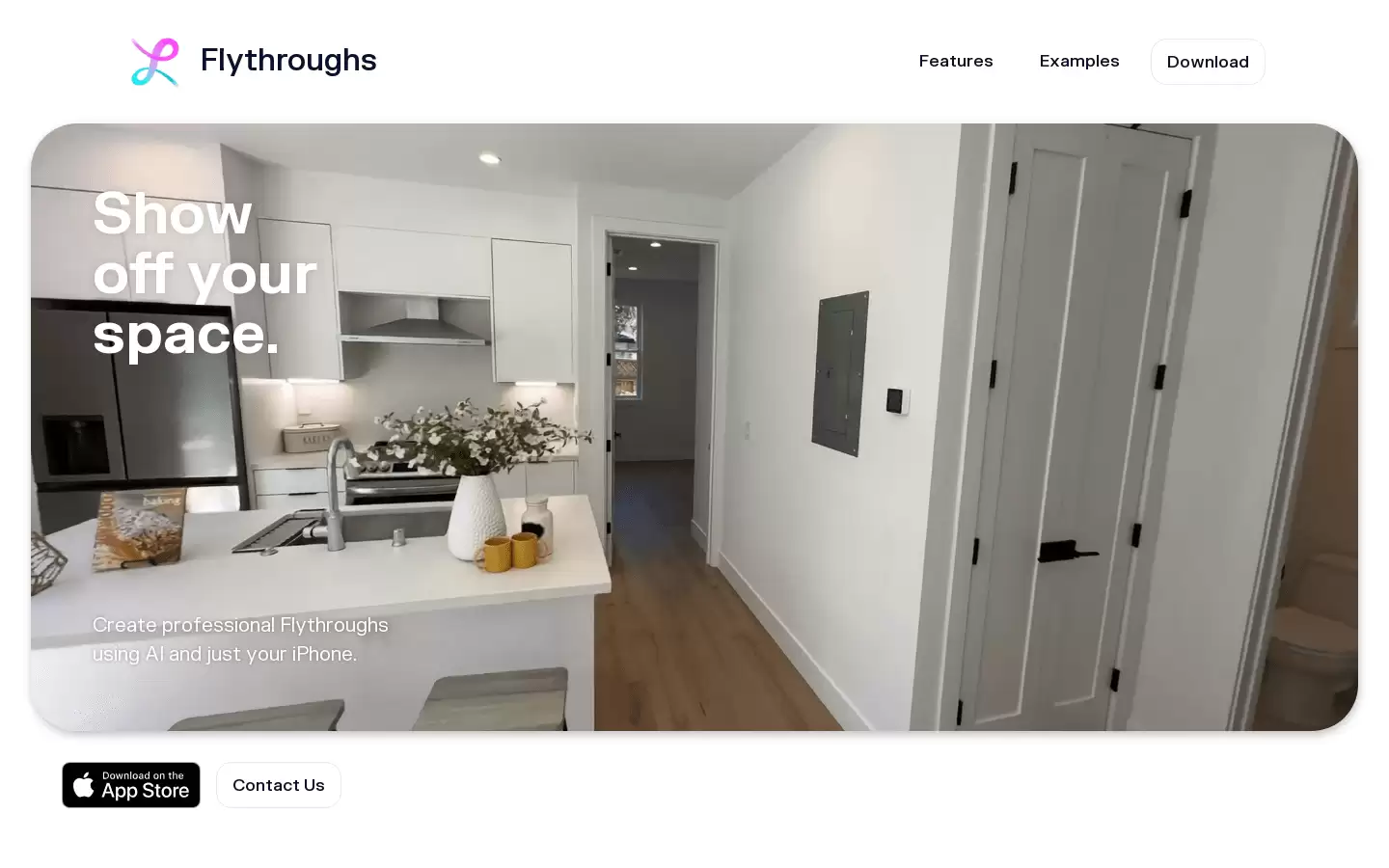 Flythroughs : 用AI和iPhone创建专业的Flythroughs
