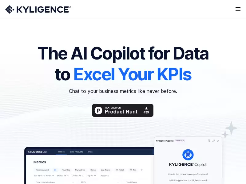 Kyligence Copilot : 数据AI副驾驶,助您实现关键绩效指标