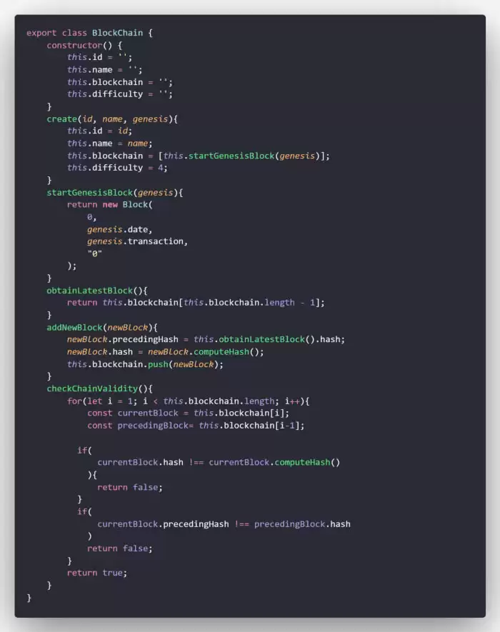 JavaScript与Express区块链入门教程:BlockChain类管理