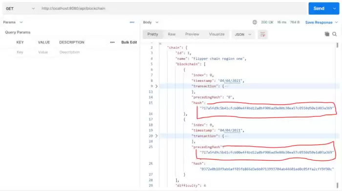 JavaScript与Express区块链入门教程:测试查询链数据