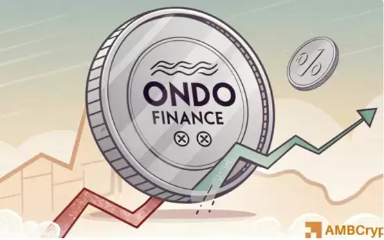 ONDO价格走势图，技术分析显示潜在回调压力