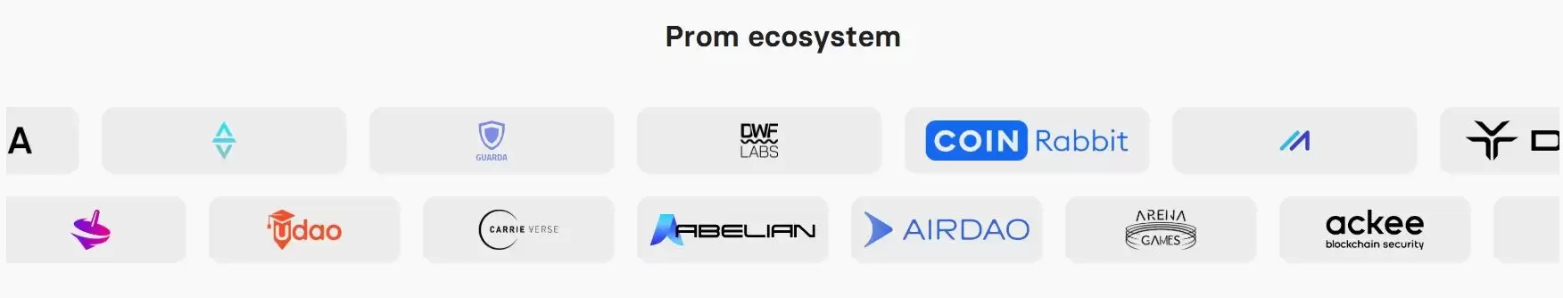 Prom(PROM)项目数据概览