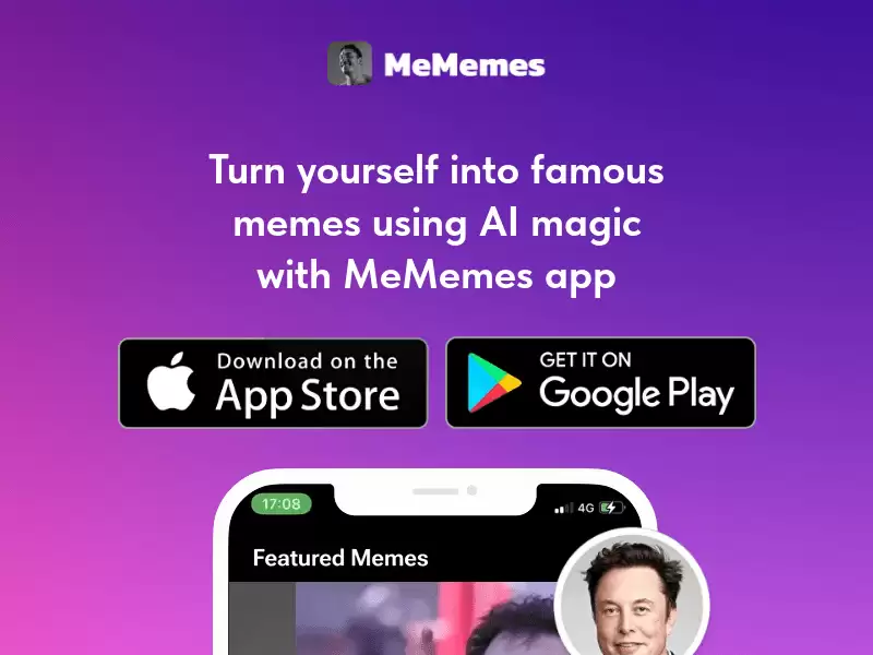 MeMemes : AI魔法，将您变成著名的表情包