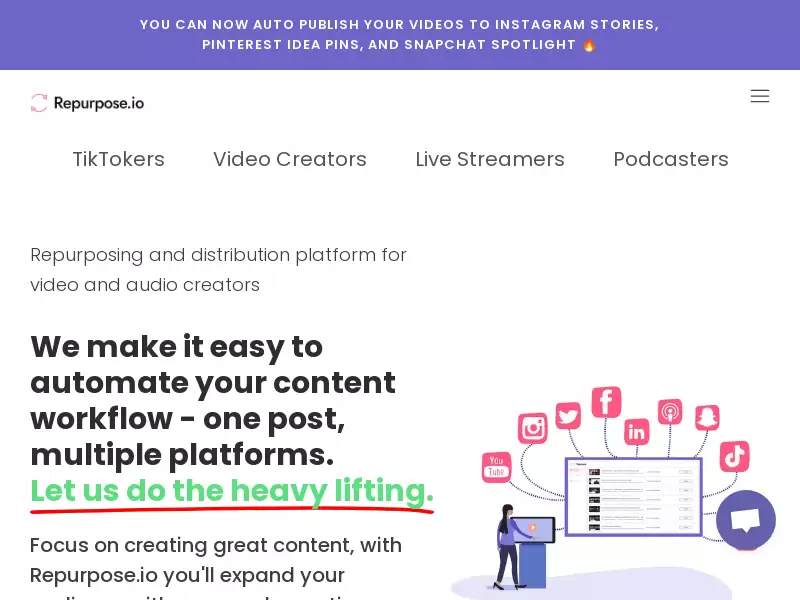 Repurpose.io : 社交媒体内容再利用的简单方式