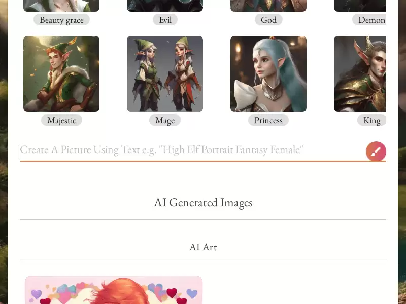AI Art Generator : 生成美丽艺术的AI
