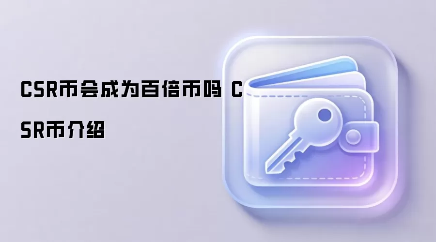 CSR币会成为百倍币吗 CSR币介绍
