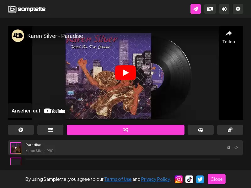 Samplette : 数码时代的挖掘音乐宝藏