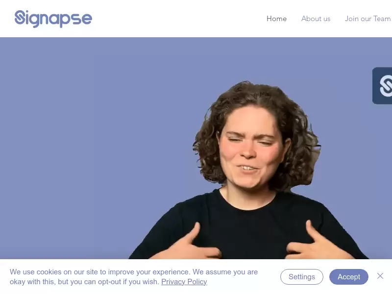 Signapse : 用AI构建自动手语翻译