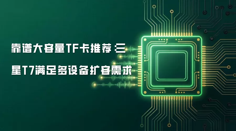 靠谱大容量TF卡推荐:三星T7满足多设备扩容需求