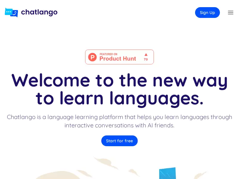 Chatlingo : 新的语言学习方式