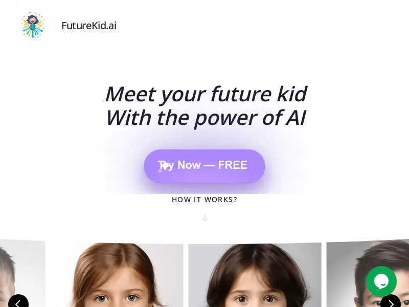 FutureKid.ai : 未来宝贝 - 用AI的力量遇见你的未来孩子