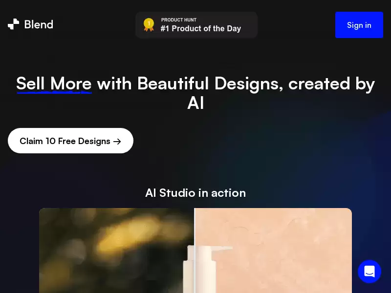 AI Studio.bg : AI产品摄影，高质量产品照片