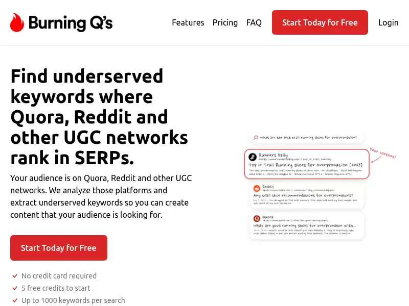 Burning Q