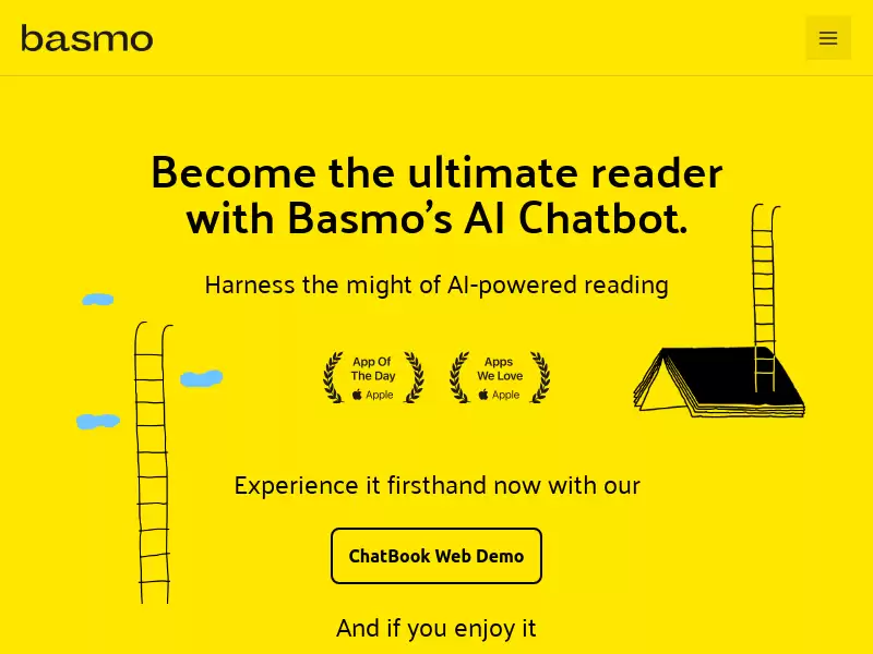 Basmo Chatbook : 记录阅读时间，记录情感，保存书籍想法