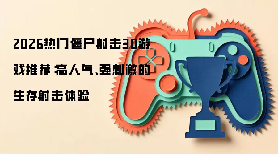 2026热门僵尸射击3D游戏推荐:高人气、强刺激的生存射击体验