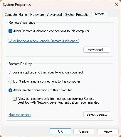 Win11/Win10远程桌面拒绝微软账号登录提示您的凭据无效的解决办法
