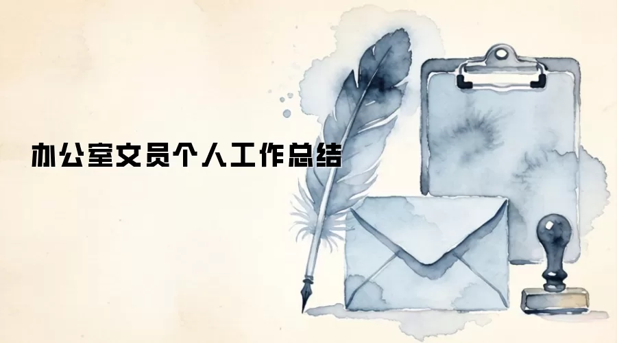 办公室文员个人工作总结