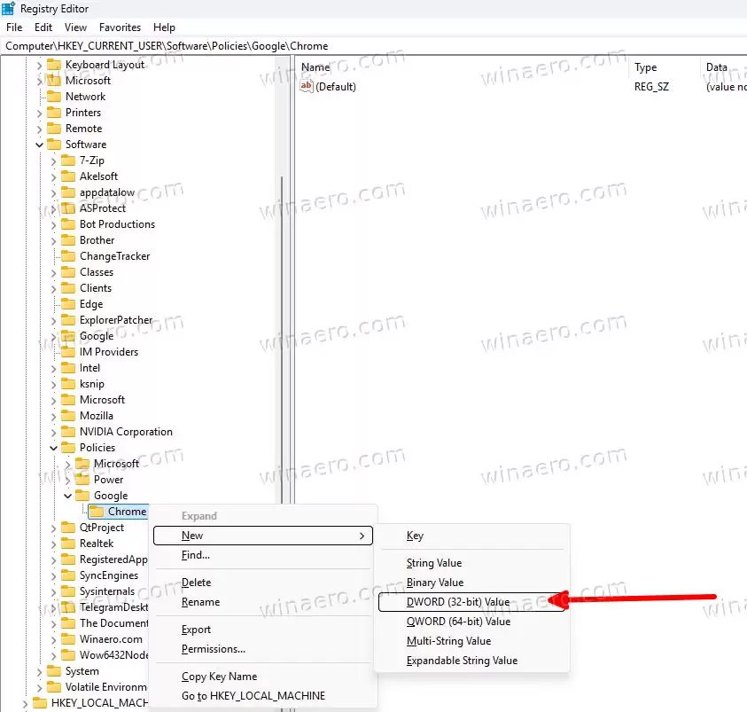 Win11/Win10如何移除谷歌Chrome138及后续版本浏览器AI模式按钮?