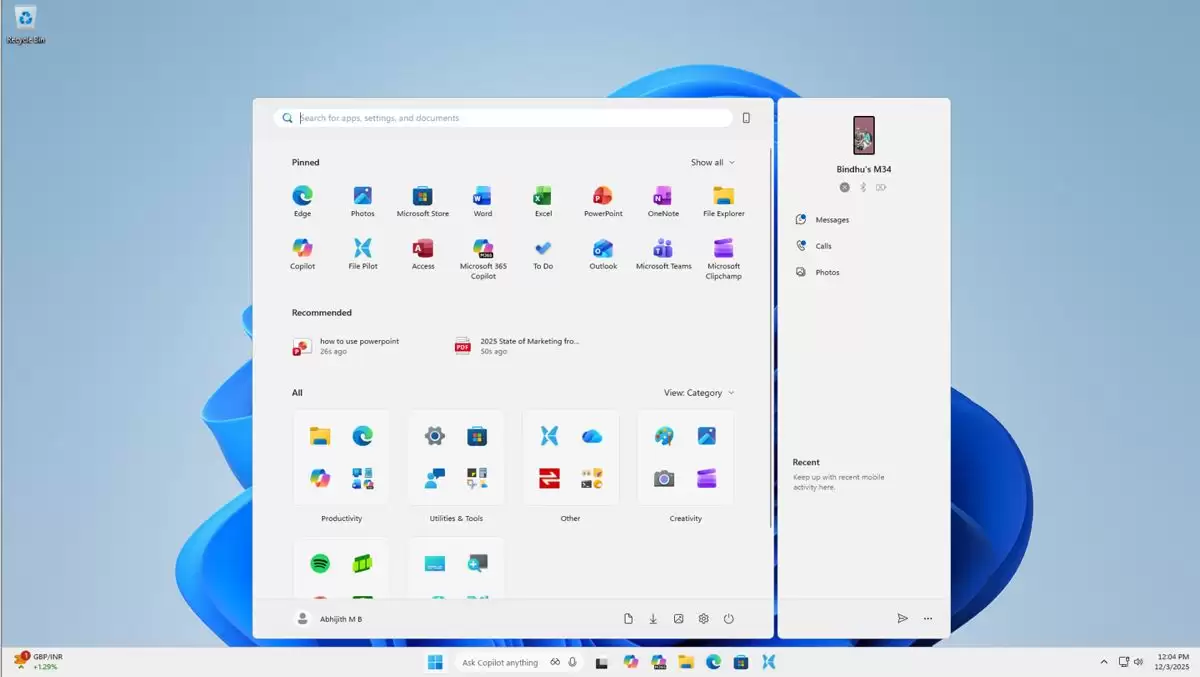 Win11安装KB5068861后新开始菜单变大且无法缩小