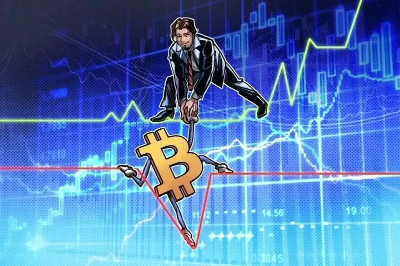 比特币MVRV趋势线突破平价示意图