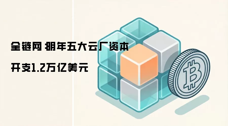 摩根士丹利研报:五大云厂商资本开支预期上调,2027年达1.2万亿美元
