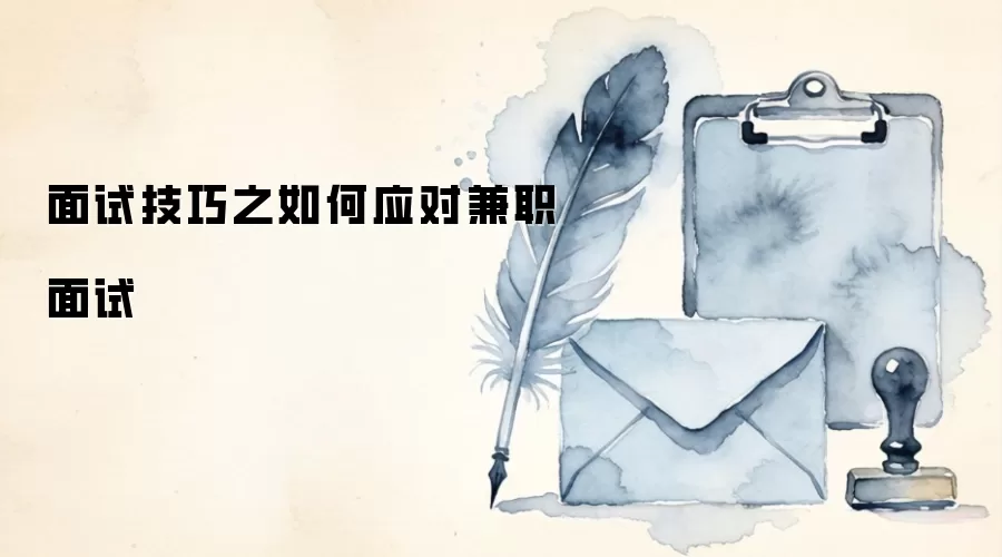 面试技巧之如何应对兼职面试