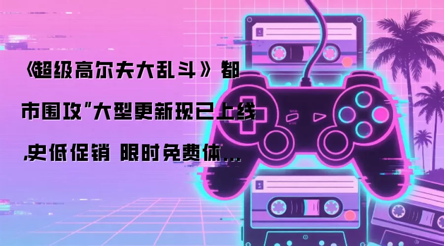 《超级高尔夫大乱斗》“都市围攻”大型更新现已上线,史低促销 限时免费体验活动同步开启