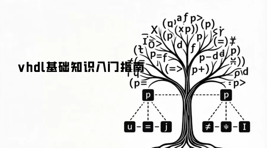 vhdl基础知识入门指南