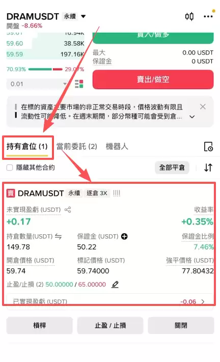 币安怎么做多做空DRAM?U本位合约操作方法2026