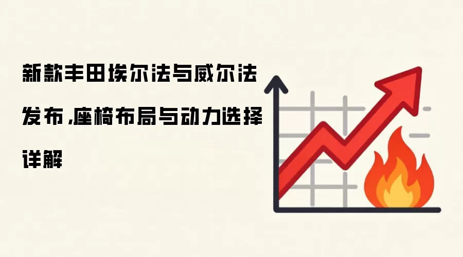 新款丰田埃尔法与威尔法发布,座椅布局与动力选择详解