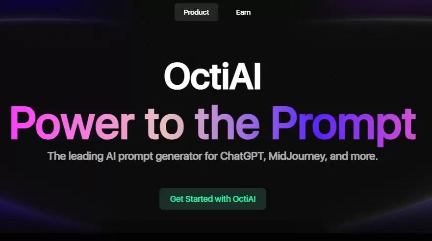 OctiAI : OctiAI：ChatGPT和MidJourney的AI提示生成器
