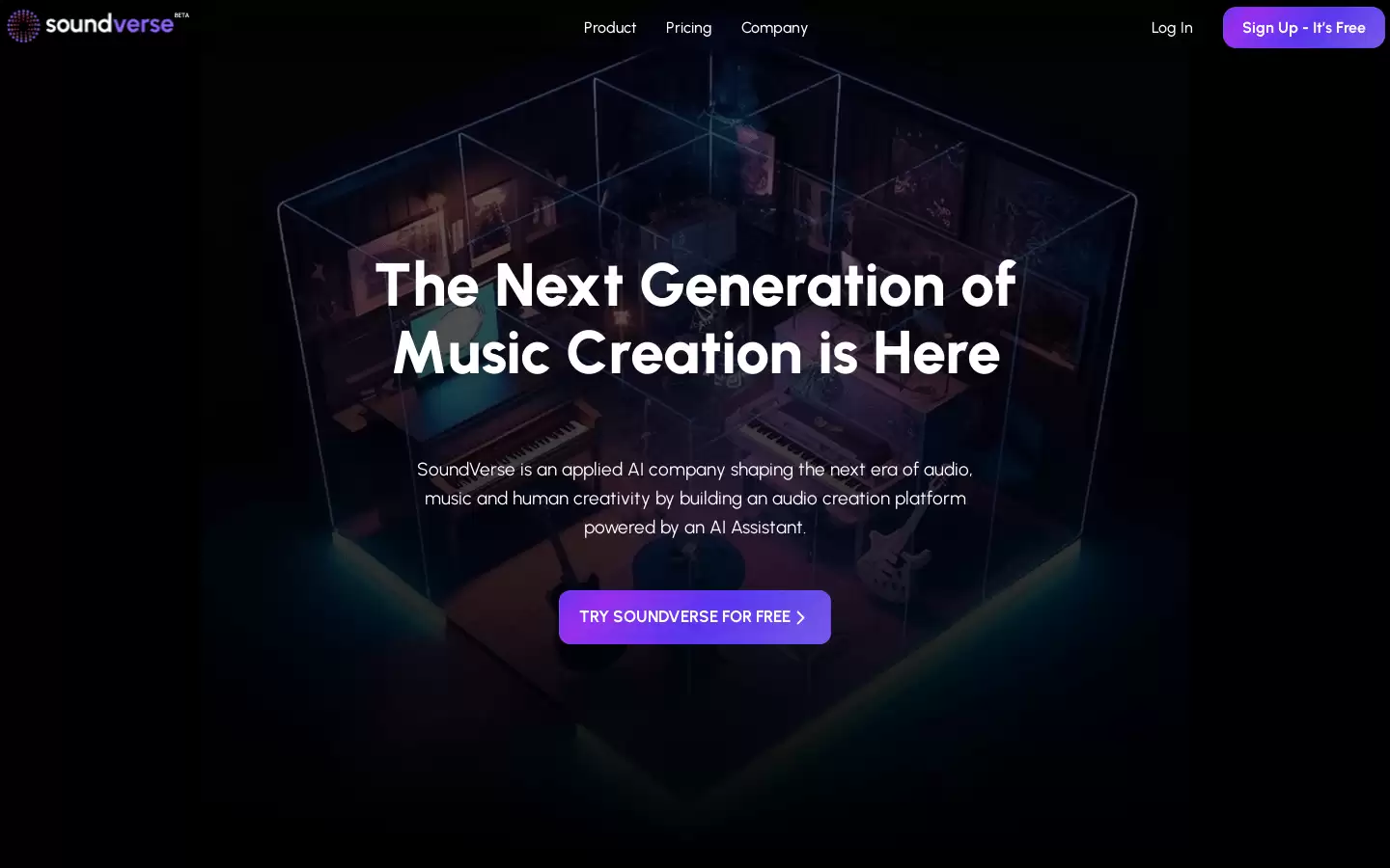 SoundVerse AI : AI音乐创作平台