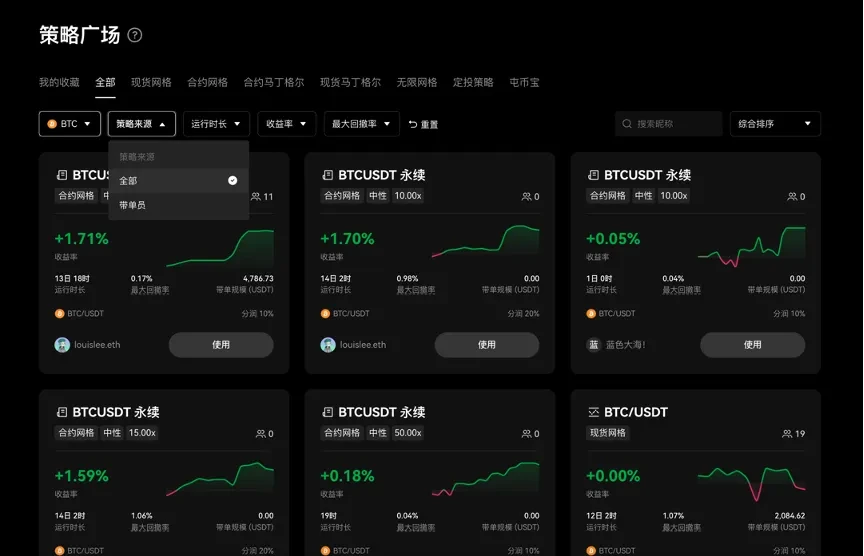 OKX网格策略详解:现货与合约操作指南