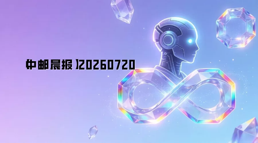 【中邮晨报】20260720