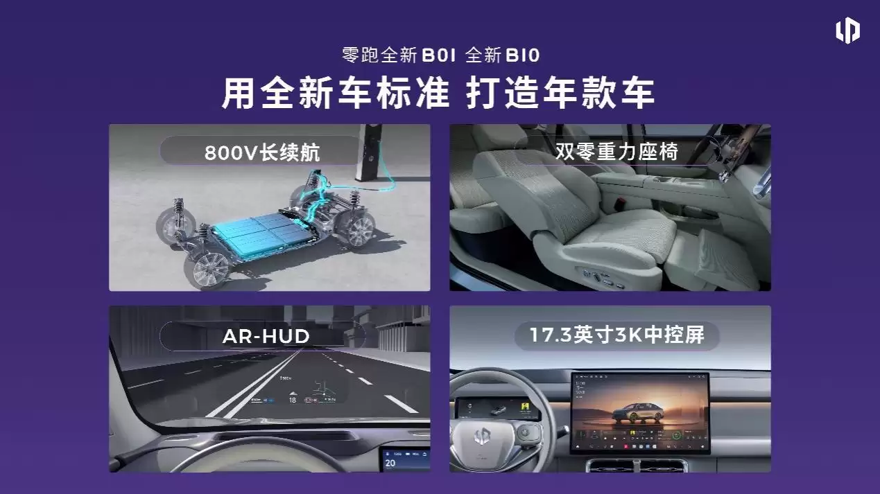 零跑全新B01和B10越级上市,开启10万级800V时代