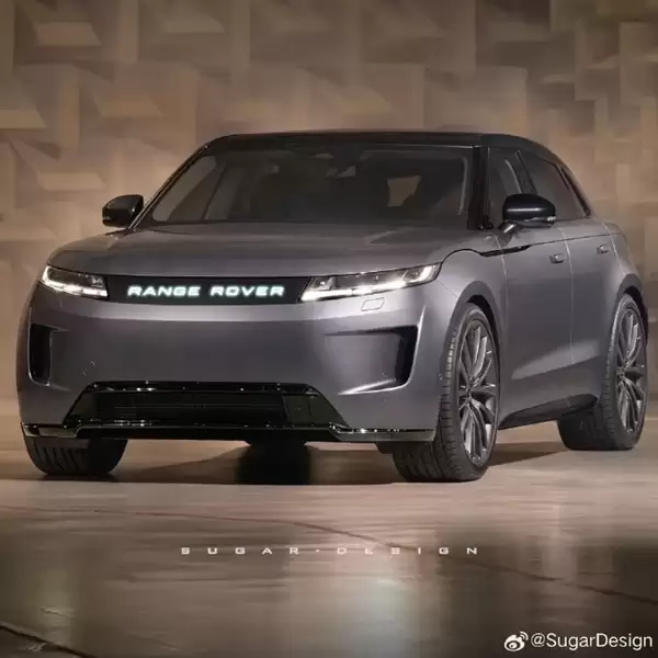 终于不方了！路虎揽胜GT纯电新车渲染图流出：低趴车身＋溜背设计