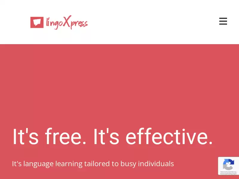lingoXpress : 忙碌人士定制的语言学习