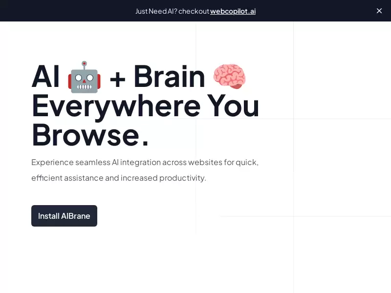 AIBrane : AI+Brain Everywhere You Browse